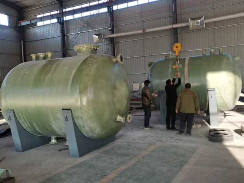 冲毛水循环罐安装案例